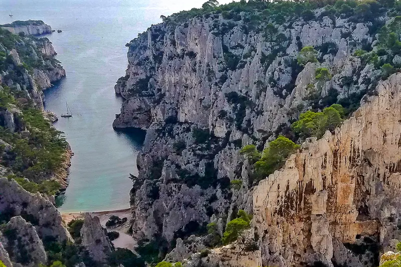 Vue du parcours En-Vau