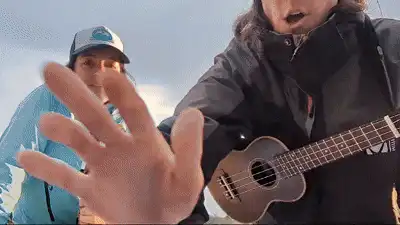 Animation des bénévoles du Trail des Calanques